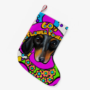 CALCETÍN NAVIDEÑO PEQUEÑO DACHSHUND 