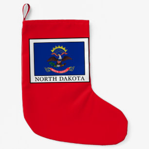 Calcetín Navideño Pequeño Dakota del Norte