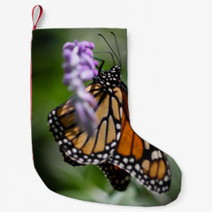 Calcetín Navideño Pequeño Danaus Plexippus del monarca