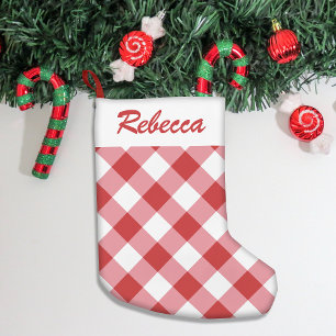 Calcetín Navideño Pequeño Decoración festiva clásica