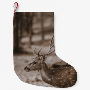 CALCETÍN NAVIDEÑO PEQUEÑO DEER CON ANTLERS