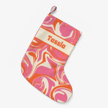 Derrame en rosa, Naranja y crema