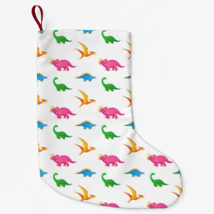 CALCETÍN NAVIDEÑO PEQUEÑO DINOSAURIOS