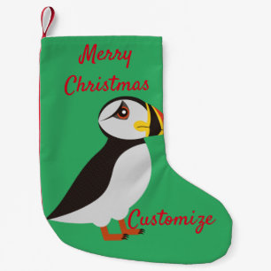 Calcetín Navideño Pequeño Diseño de la ciénaga atlántica Thunder_Cove