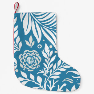 Calcetín Navideño Pequeño Diseño floral 20