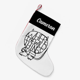 Calcetín Navideño Pequeño Donde las cosas salvajes   Agrega tu nombre