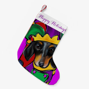 CALCETÍN NAVIDEÑO PEQUEÑO DOXIE MARDI GRAS