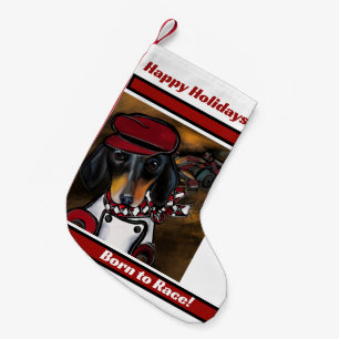 CALCETÍN NAVIDEÑO PEQUEÑO DOXIE RACER