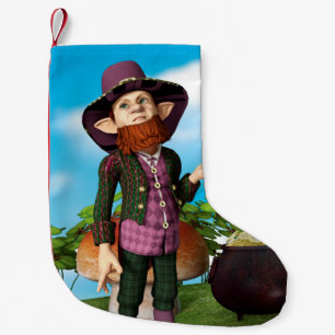 Calcetín Navideño Pequeño Duende