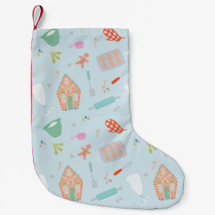 Calcetín Navideño Pequeño Dulces Navidades pasteles de vacaciones