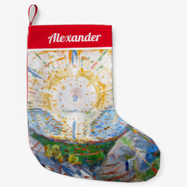 Calcetín Navideño Pequeño Edvard Munch - The Sun 1912