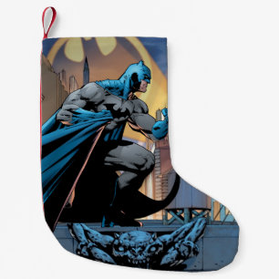 Calcetín Navideño Pequeño El aspecto fuerte de Batman está bien