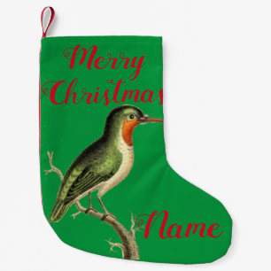 Calcetín Navideño Pequeño El colibrí Perdido Thunder_Cove