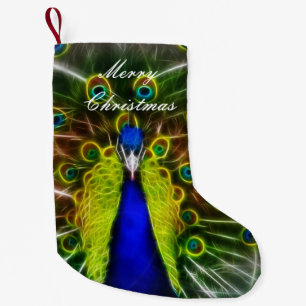 Calcetín Navideño Pequeño El pavo real Dreamcatcher