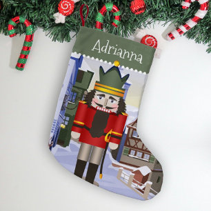 Calcetín Navideño Pequeño El petardo, el verde alemán bávaro personalizado