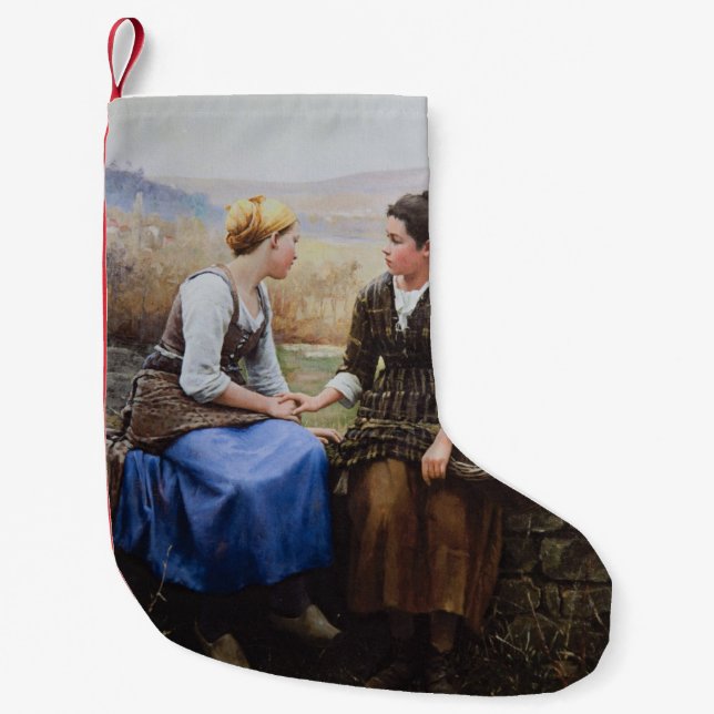 Calcetín Navideño Pequeño El primer dolor (simpatía por el desahogo) (Anverso)