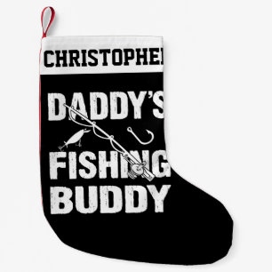 Calcetín Navideño Pequeño El regalo de los pescadores de papá