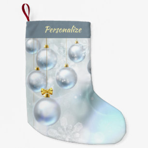 Calcetín Navideño Pequeño Elegantes fiestas navideñas para Navidades