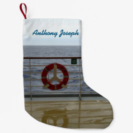 Calcetín Navideño Pequeño En el personalizado de la verja