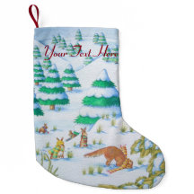 escena linda de la nieve del navidad del zorro y