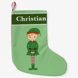 Calcetín Navideño Pequeño Especial de Navidades cristianos ayudantes de Sant