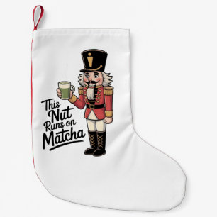 Calcetín Navideño Pequeño Esta nuez funciona con cascanueces de matcha Navid