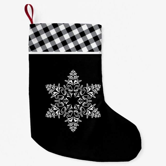 Calcetín Navideño Pequeño Estacionamiento de vacaciones (Anverso)