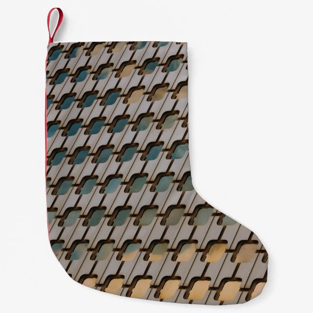 Calcetín Navideño Pequeño Estampado (Anverso)