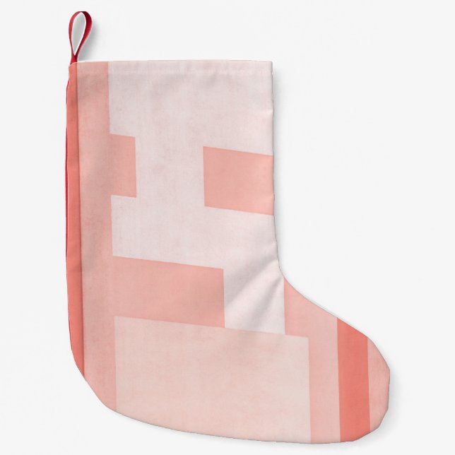 Calcetín Navideño Pequeño Estampado (Anverso)