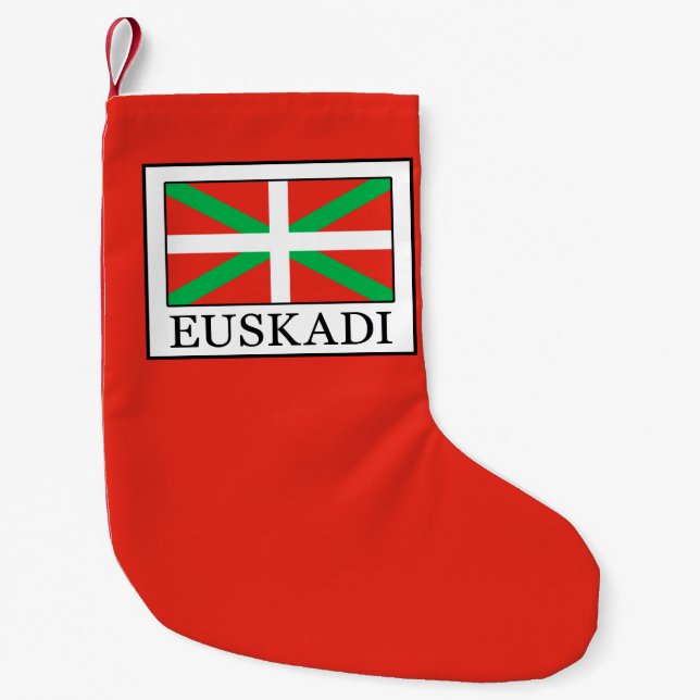 Calcetín Navideño Pequeño Euskadi (Anverso)