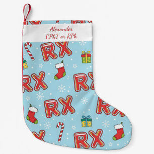 Calcetín Navideño Pequeño Farmacia RX-Mas
