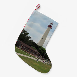 Calcetín Navideño Pequeño Faro de Cape May