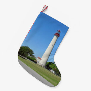 Calcetín Navideño Pequeño Faro de Cape May