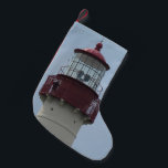 Calcetín Navideño Pequeño Faro de Cape May<br><div class="desc">Faro de Cape May</div>