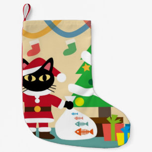 Calcetín Navideño Pequeño Felices Navidad