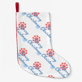 Calcetín Navideño Pequeño Feliz Navidad