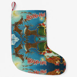 Calcetín Navideño Pequeño Feliz Navidad