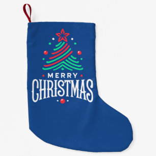 Calcetín Navideño Pequeño Feliz Navidad 1