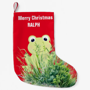 Calcetín Navideño Pequeño Feliz Navidad a tu mejor amigo
