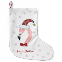 Feliz Navidad Flamingo Santa Navidades modernos