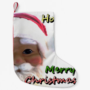 Calcetín Navideño Pequeño Feliz Navidad Santa Cláusula