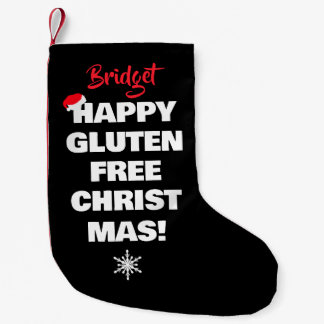 Calcetín Navideño Pequeño Feliz Navidad sin gluten