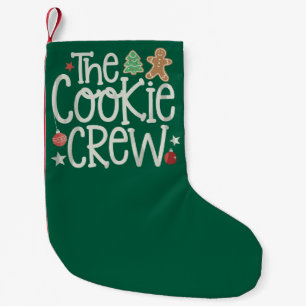 Calcetín Navideño Pequeño Feliz Navidad The Cookie Crew Navidad Coincidente