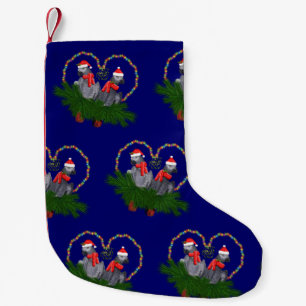Calcetín Navideño Pequeño Festividades de los Navidades de Featherball se le