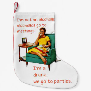 Calcetín Navideño Pequeño Fiestas artísticos de SlipperyJoe regalos de orgul