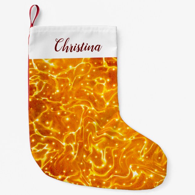 Calcetín Navideño Pequeño foenix (Anverso)