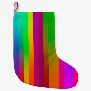 Calcetín Navideño Pequeño fondo de líneas verticales paralelas simples. abst