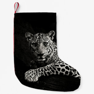 CALCETÍN NAVIDEÑO PEQUEÑO FOTO GRIEGA DE LEOPARD MENTAL