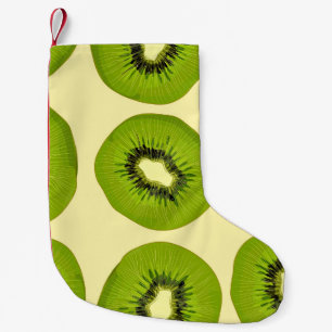 Calcetín Navideño Pequeño Frutas tropicales jugosas: verano vibrante