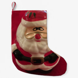 Calcetín Navideño Pequeño Funny Santa Navidades haciendo un alto